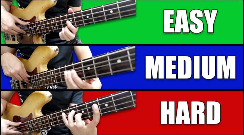 3 Minor BASS Riffs you can use in WORSHIP!