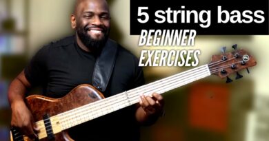 5 String Bass Guitar | 4 Exercises for Beginners