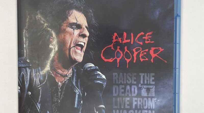 ALICE COOPER RAISE THE DEAD LIVE FROM WACKEN BLU-RAY AUDIO 2 CD 1 BLU RAY DVD