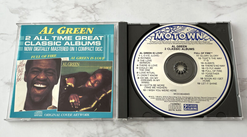 Al Green Is Love / Full Of Fire CD TARGET ERA! JAPAN Motown MCD08048MD RARE! OOP