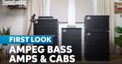 Ampeg’s Latest Venture: Amps, Cabs & Booming Basses