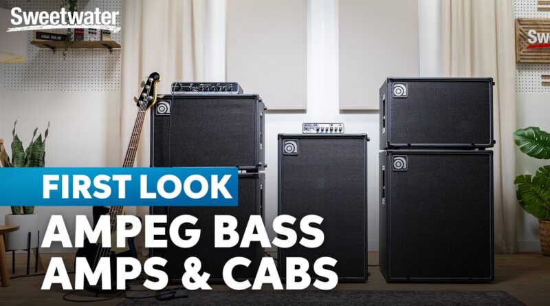 Ampeg’s Latest Venture: Amps, Cabs & Booming Basses