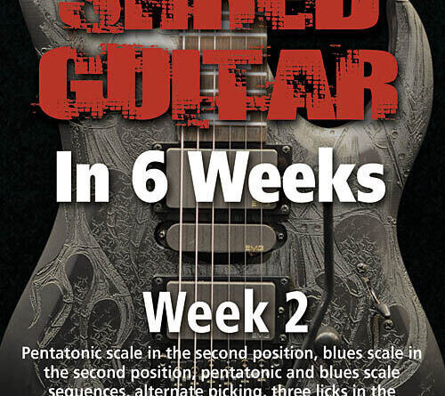 Andy James Shred Guitar in 6 Weeks Learn to Play Week 2 Lessons Video DVD