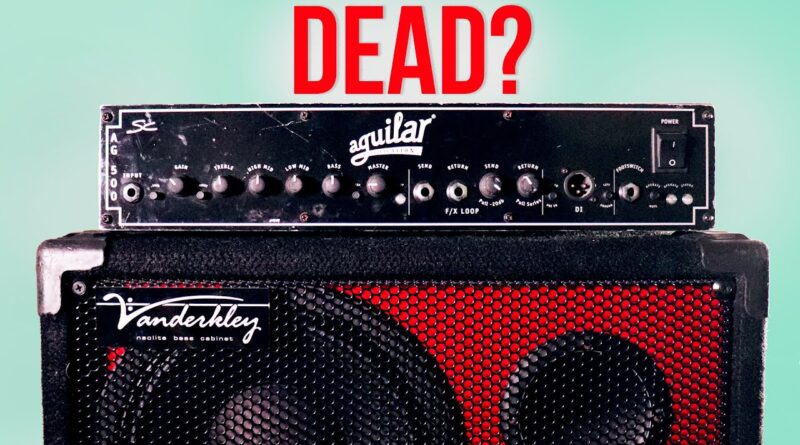 Are Bass Guitar Amps Dead? 4 Reasons Why…