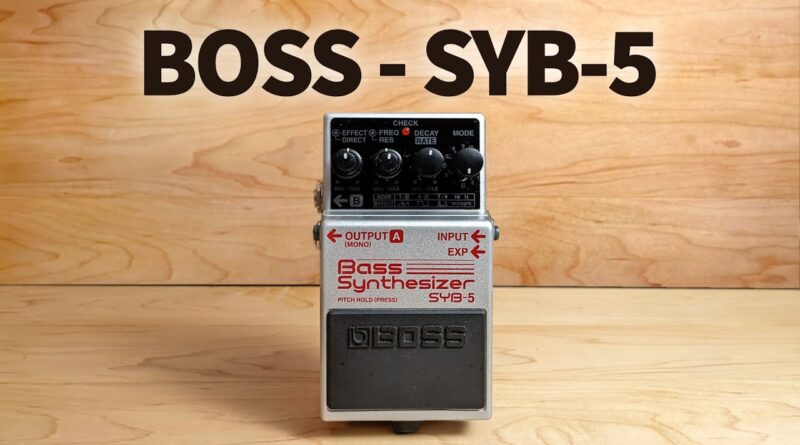 BOSS - SYB-5 Bass Synthesizer