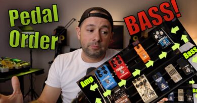 Basics & Fundamentals of BASS Effect Pedal Order w/ Sound Samples!