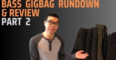 Bass Gig Bag Rundown & Review (2 of 2) For electric & short scale bass. Comparing 11 different bags