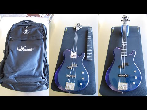 Bass Musician Magazine Reviews the Overhead Electric Travel Bass Guitar by Journey Instruments