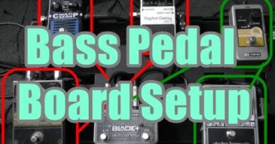 Bass Pedal Board Setup