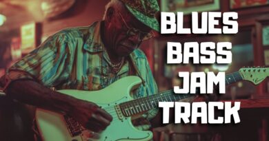 Bassless E Minor Blues Backing Track - No Bass Play Along Jam (Practice Improvisation)