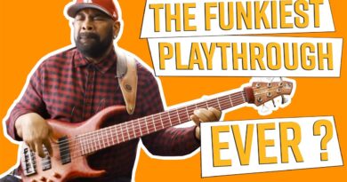 Chaka Kahn "I Feel For You / Ain't Nobody" Andrew Gouche Bass Playthrough