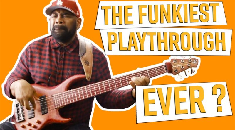 Chaka Kahn "I Feel For You / Ain't Nobody" Andrew Gouche Bass Playthrough