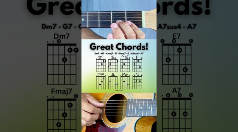 Check out this great sounding chord progression! Grab your guitar and give it a try it!