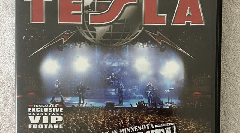 DVD: TESLA - Comin' Atcha Live! 2008