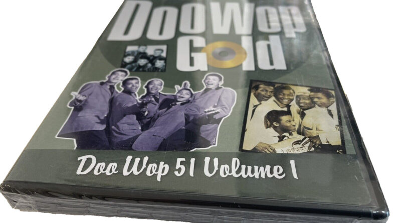 Doo Wop Gold 51 Vol. 1 (DVD2001) '50s and '60s Concert Live 2000 Sealed TimeLife