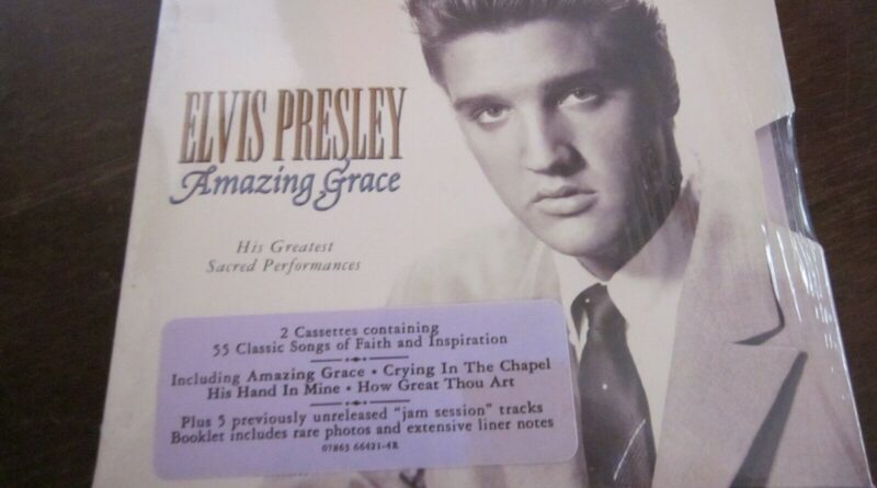 ELVIS PRESLEY AMAZING GRACE 2 CASSETTE BOX SET, BRAND NEW IN SHRINK WRAP