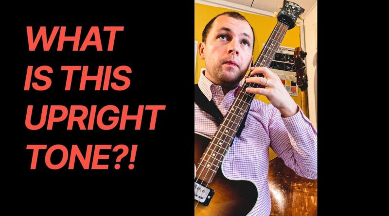 Electric Bass... but it sounds like an UPRIGHT? #PlayerOfTheWeek