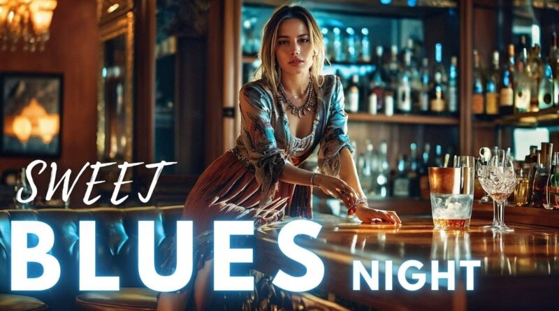 Elegant Blues Guitar - Best Relaxing Blues Night & Slow Music - Night Blues Exquisite Slow Blues