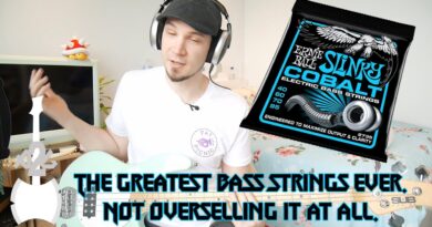 Ernie Ball Slinky Cobalt 40-95's Review - The Best Bass Strings Ever Made.