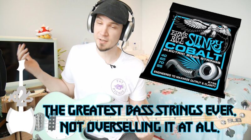 Ernie Ball Slinky Cobalt 40-95's Review - The Best Bass Strings Ever Made.