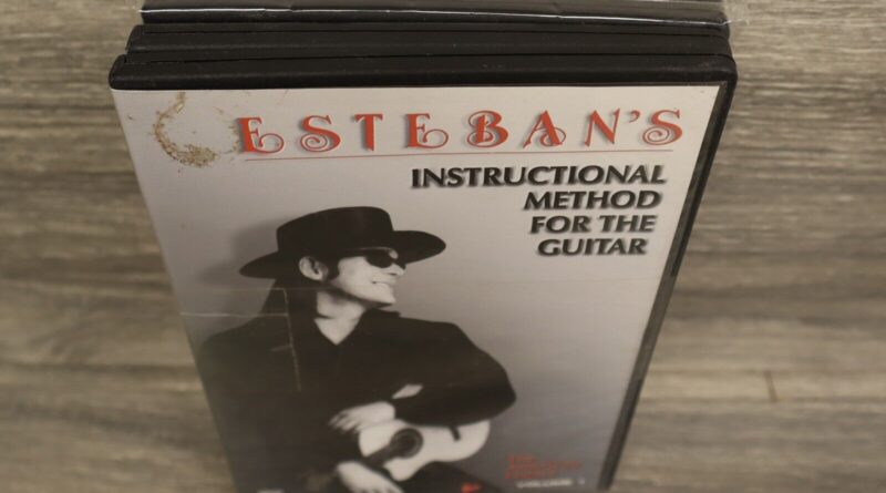 Esteban’s Instructional Method For The Guitar-Vol 1-5 DVD SET