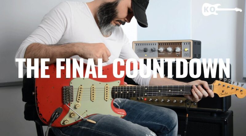 Europe - The Final Countdown - Electric Guitar Cover by Kfir Ochaion - Universal Audio OX