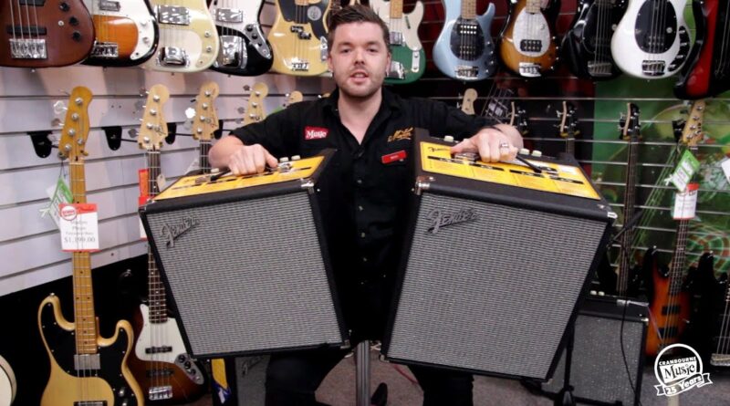 Fender Rumble Bass Amps - v3