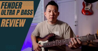 Fender Ultra Precision Bass Review | Comparison Flat vs Roundwound strings | Peter K. Lee | Mocha