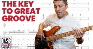 GREAT Bass Guitar Groove [How To Subdivide The Beat]