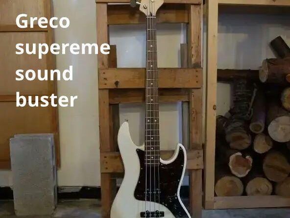 Greco Electric Bass Guitar Jazz Bass Off White Supreme Sound Buster MIJ