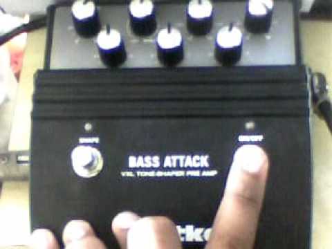 Hartke Bass Attack - VXL Tone-Shaper Pre Amp Review