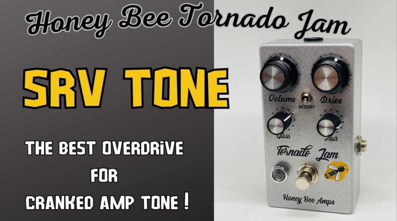 Honey Bee Tornado Jam : The Best Overdrive for cranked amp tone !