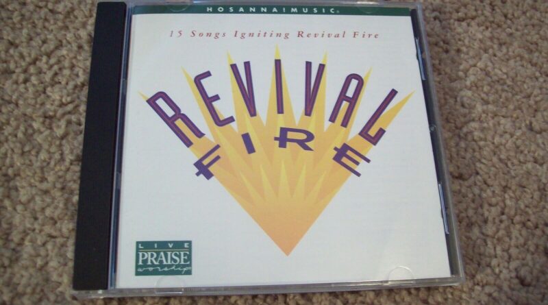 Hosanna Worship - Revival Fire: 15 Songs Igniting CD *RARE* 1998 Integrity