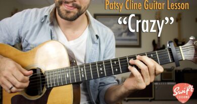 How to Play "Crazy" on Guitar - Patsy Cline, Willie Nelson Tutorial