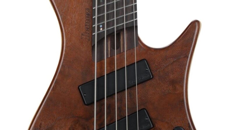 Ibanez Bass Workshop EHB1265MS 5-string Bass Guitar - Natural Mocha Low Gloss