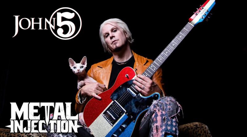 JOHN 5 Talks MOTLEY CRUE Reception, His Favorite Guitar Solos & More | Metal Injection