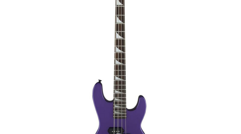 Jackson JS Series Concert Bass Minion JS1X 4 String Bass Guitar Pavo Purple