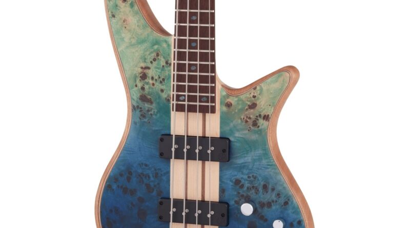 Jackson Pro Series Spectra Bass SBP IV Bass Guitar, Caribbean Blue