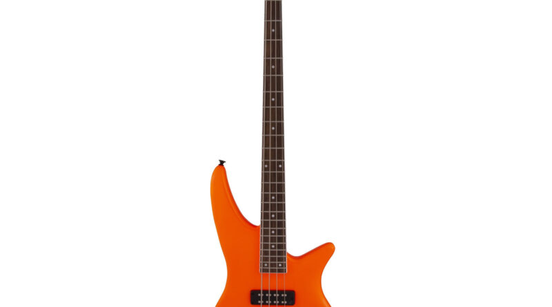 Jackson X Series Spectra Bass SBX IV 4 String Guitar Right Handed Neon Orange