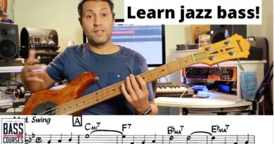 Jazz Standards, Walking Bass & Chart Reading (Autumn Leaves)