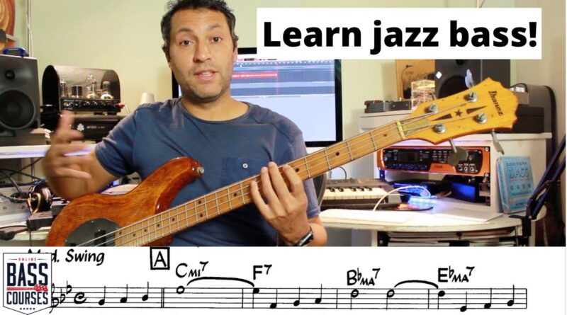 Jazz Standards, Walking Bass & Chart Reading (Autumn Leaves)