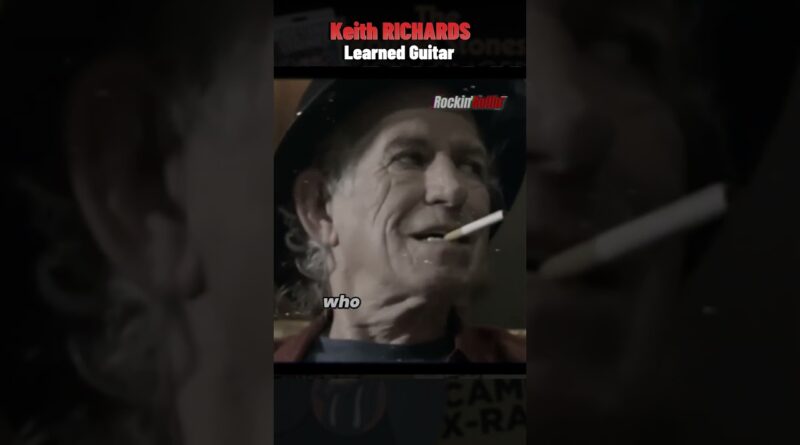 Keith RICHARDS: Learned Guitar