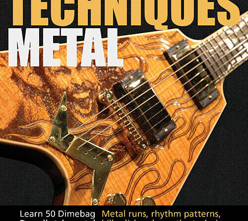 Learn Guitar Techniques Metal Dimebag Darrell Style How to Play Video DVD