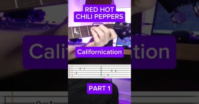 Learn this great song with me #redhotchilipeppers #californication #guitar #guitartutorial