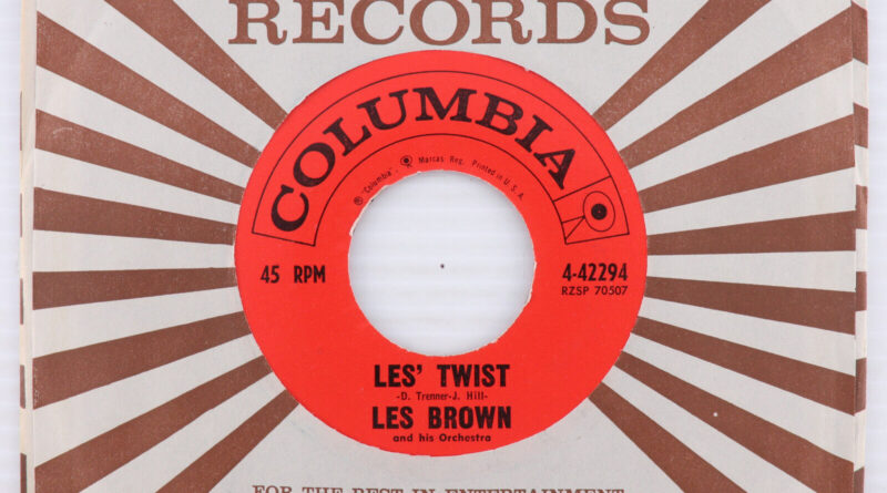 Les Brown - Les' Twist  / Patricia - 1962 45 rpm 7" Single Vinyl Record 4-42294