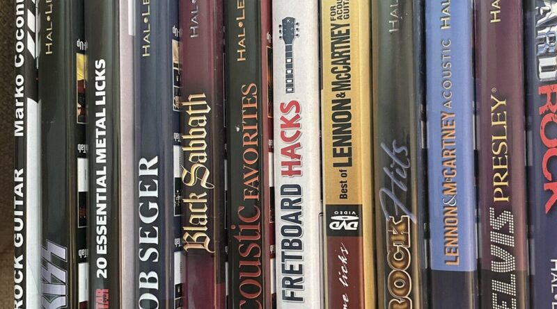 Lot Of 12 Rock Guitar Instructional DVDs - Some Unopened