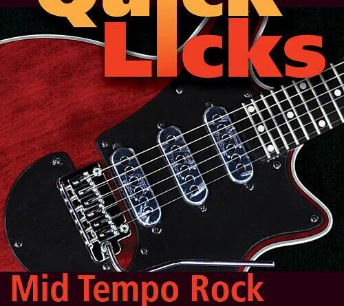 Mid Tempo Rock Quick Licks Guitar Lessons Learn Brian May Style Video DVD