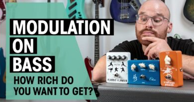 Modulation Effects on Bass | Chorus, Flanger, Phaser | @patrickhunter | Thomann