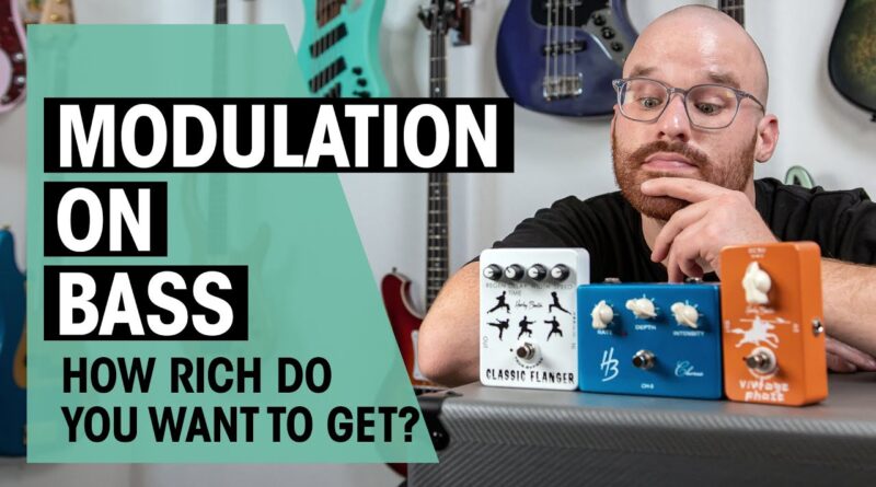 Modulation Effects on Bass | Chorus, Flanger, Phaser | @patrickhunter | Thomann