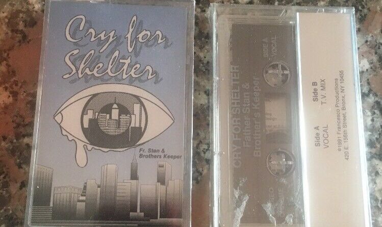 Music Cassette Father Stan Brother's Keeper Cry For Shelter 1991 Francesco Bronx